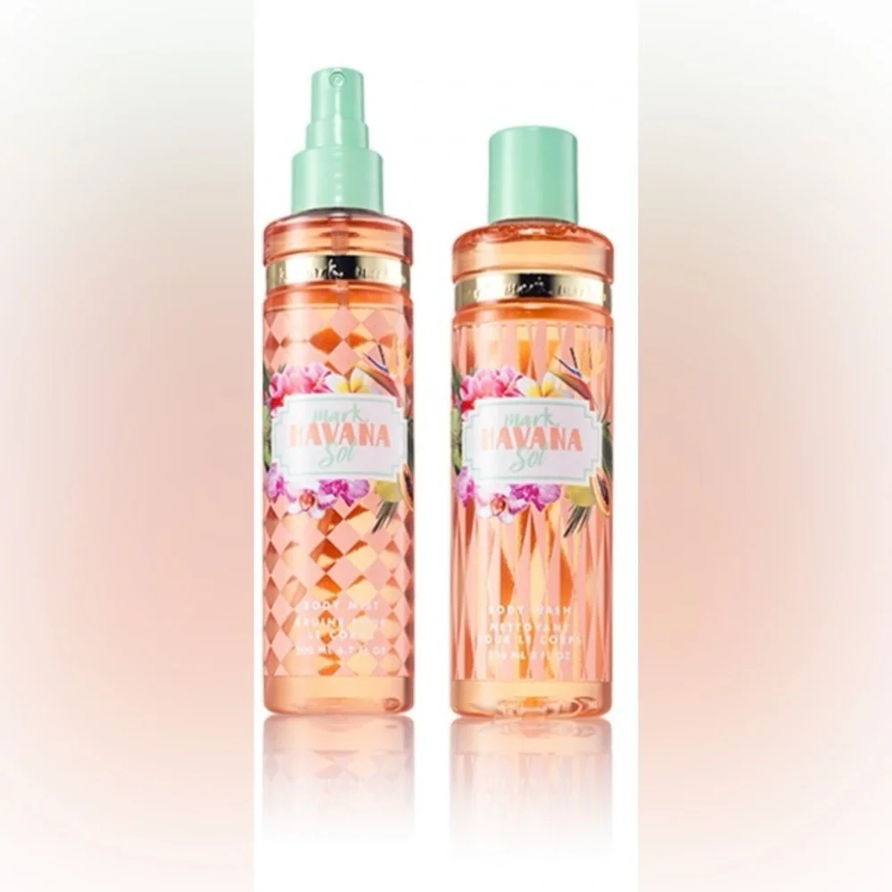 Avon Mark Havana Sol Body Wash & Body Spray